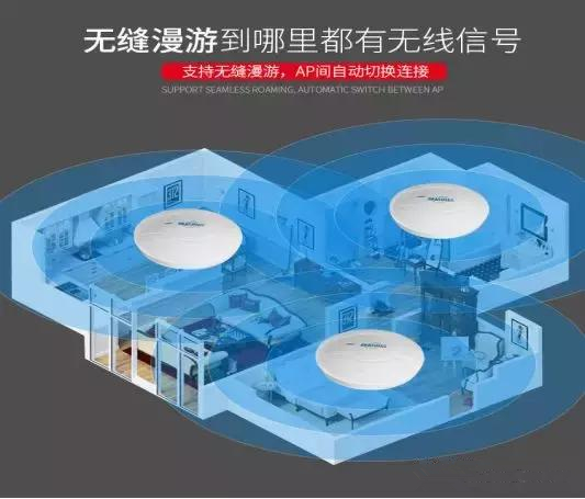 大面积无线WiFi覆盖方案